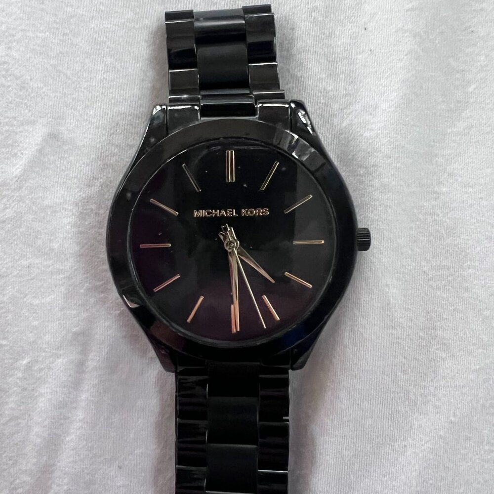 Michael Kors Black Women's Watch